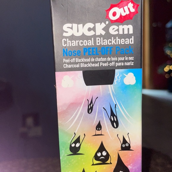 RUDE COSMETIC’S Suckem Out Charcoal Blackhead Peel off the 👃!! - Picture 2 of 3